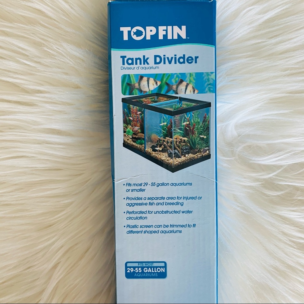 NWT TopFin Fish Tank Divider